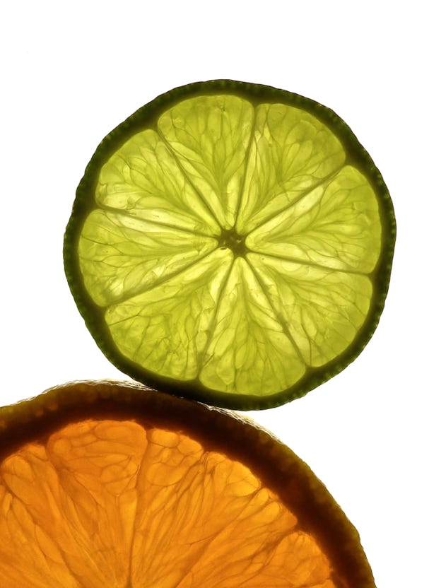 Lime & Orange Slices - Food